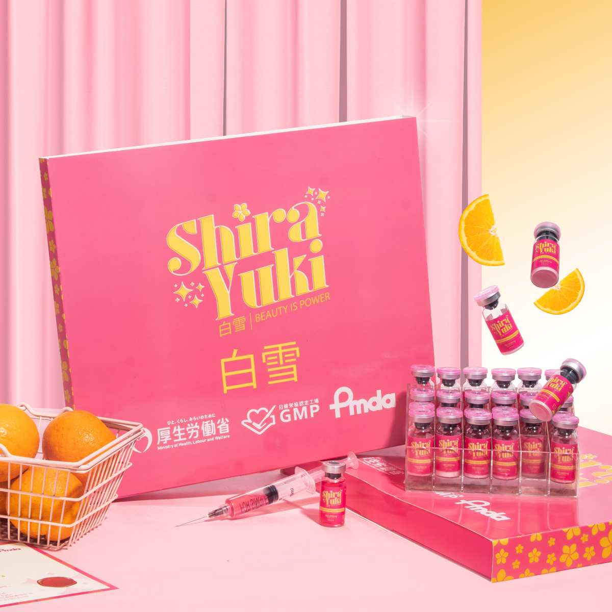 SHIRA YUKI | GLUTATHIONE 180,000MG | 40 DOSES