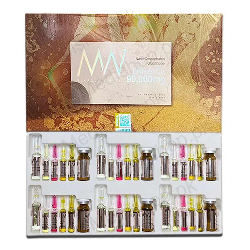 MIRACLE WHITE GLUTATHIONE 90,000MG