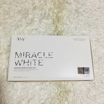 Miracle White 80,000mg Glutathione Injection White Box