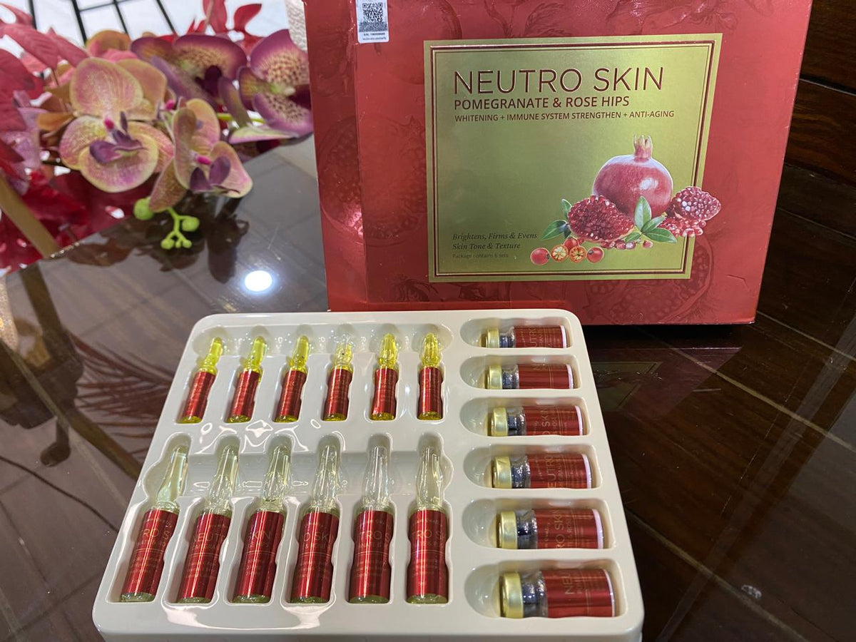 Neutro Skin Pomegranate and Rose Hips Whitening Injection