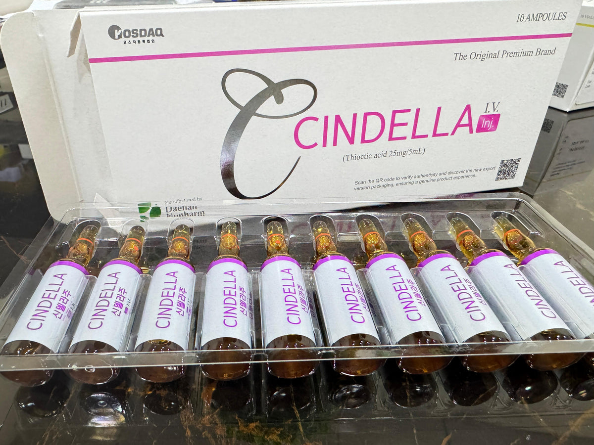 Cindella Korea Whitening Injection - Ascorbic Acid Vitamin C | 10 Session