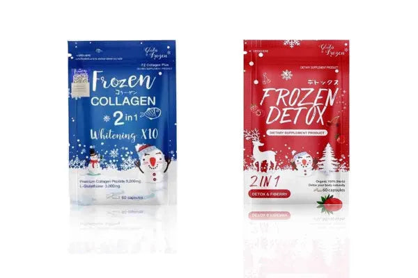 Frozen Detox and Collagen Whitening x10 glutathione -